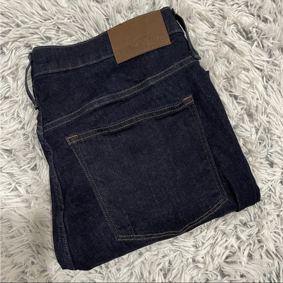 J.Crew Mercantile Skinny Jeans Women's 33 Dark Wash blue denim stretch - Picture 5 of 8